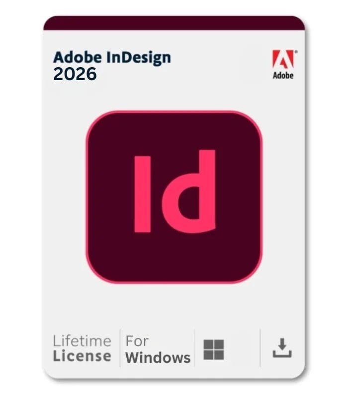أدوبي إن ديزاين Adobe InDesign 2026 – برنامج تصميم وتنسيق المطبوعات والنشر