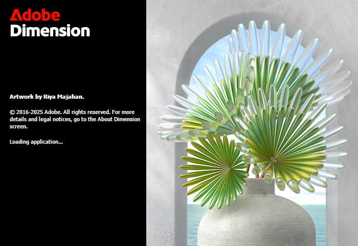 أدوبي ديمنشن Adobe Dimension – برنامج التصميم والرندر ثلاثي الأبعاد الواقعي