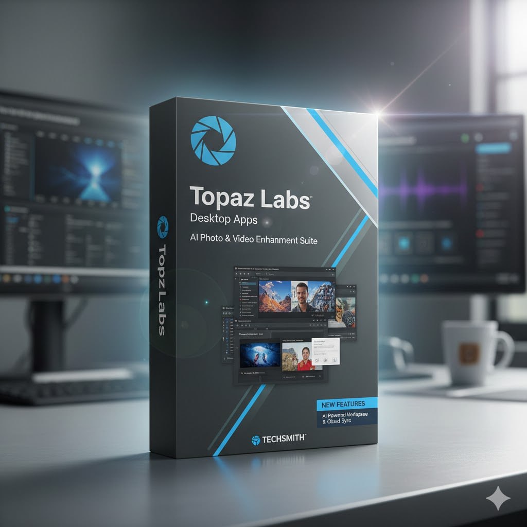 توباز لابز Topaz Labs – أدوات تحسين الصور والفيديو الاحترافية بالذكاء الاصطناعي