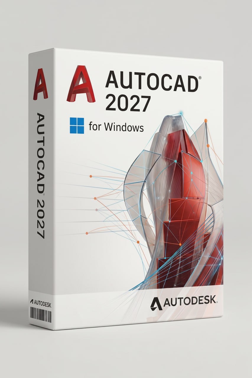 أوتوديسك أوتوكاد Autodesk AutoCAD 2027 – أحدث إصدار من برنامج التصميم والرسم الهندسي