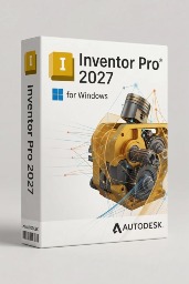 أوتوديسك إنفنتور بروفيشنال Autodesk Inventor Professional 2027 – أحدث إصدار من برنامج التصميم الميكانيكي ثلاثي الأبعاد
